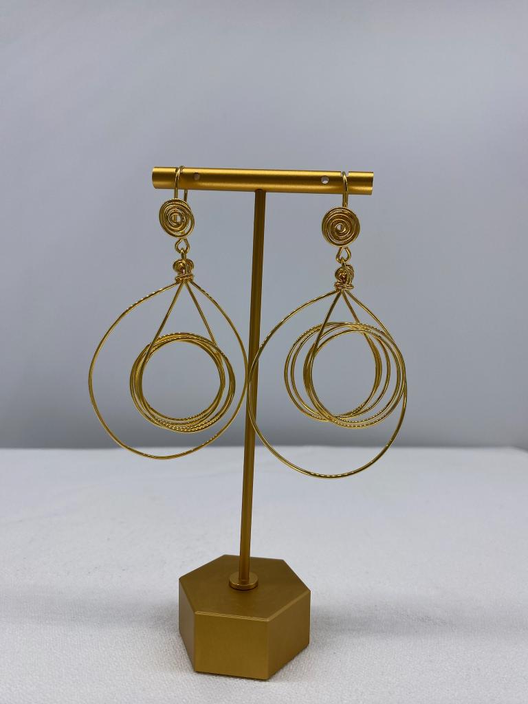 Faith Hoop Earrings