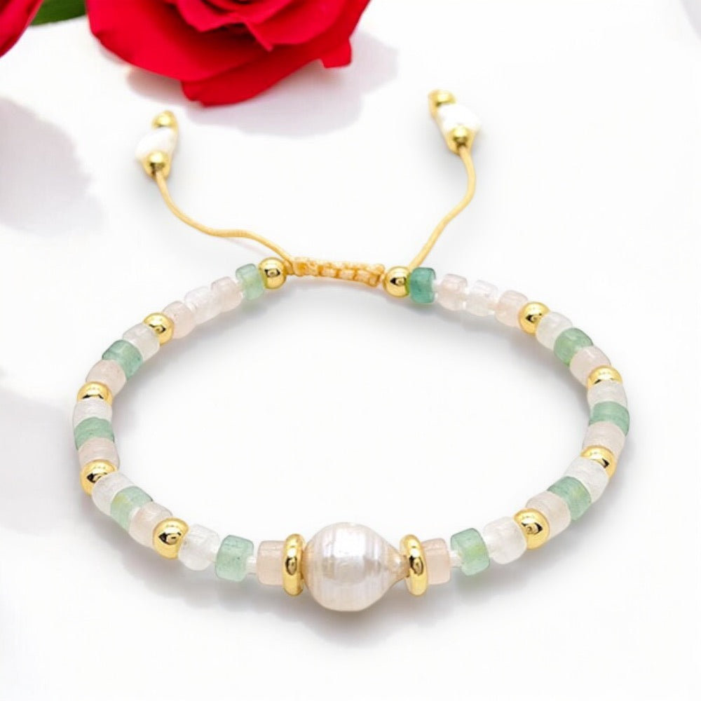 Turquoise Freshwater Pearl Bracelets