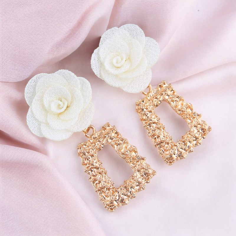 Rose Earrings