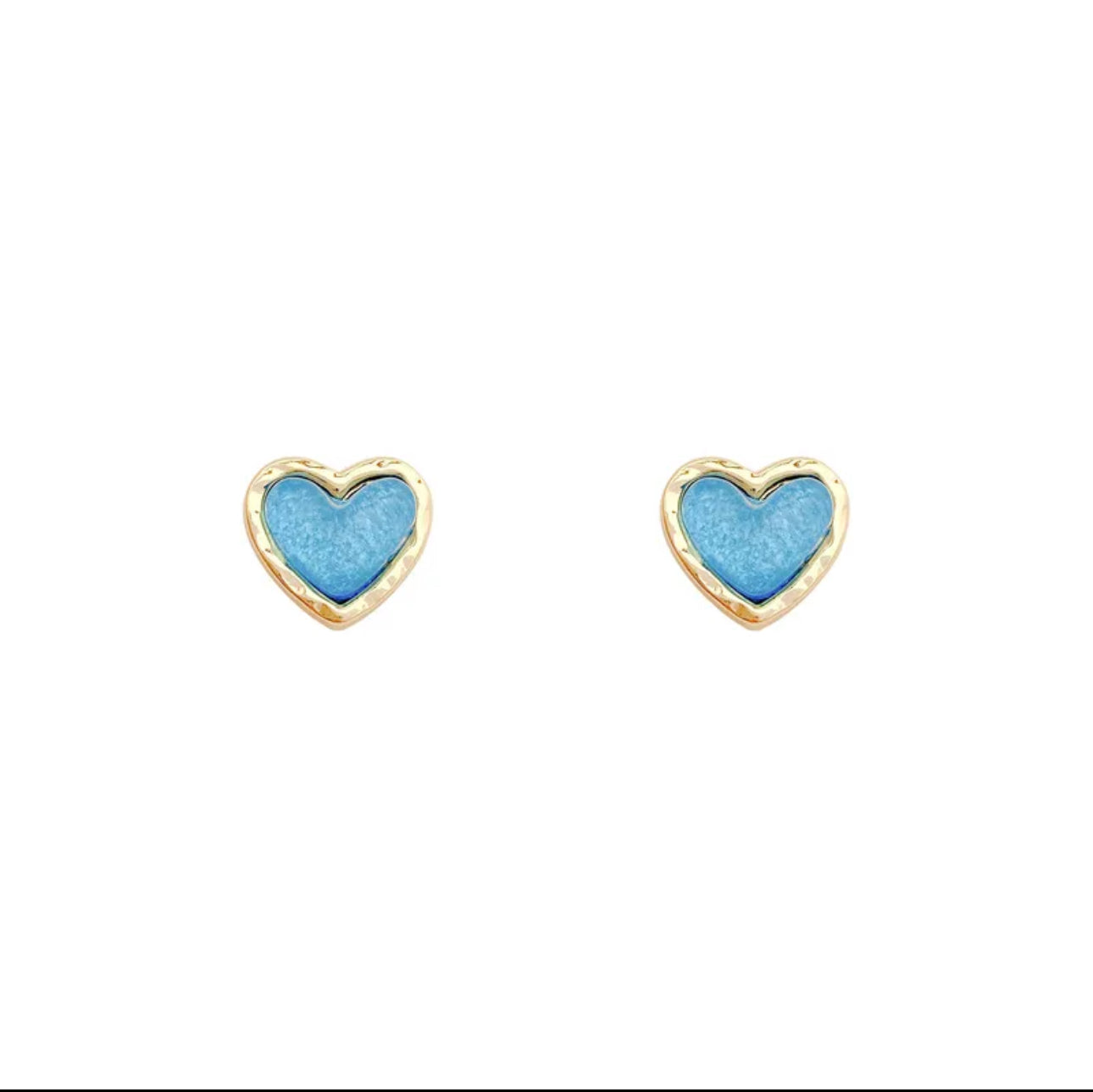 Cute Heart Ear Studs