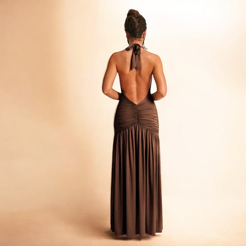 Maxi Chocolate Dress