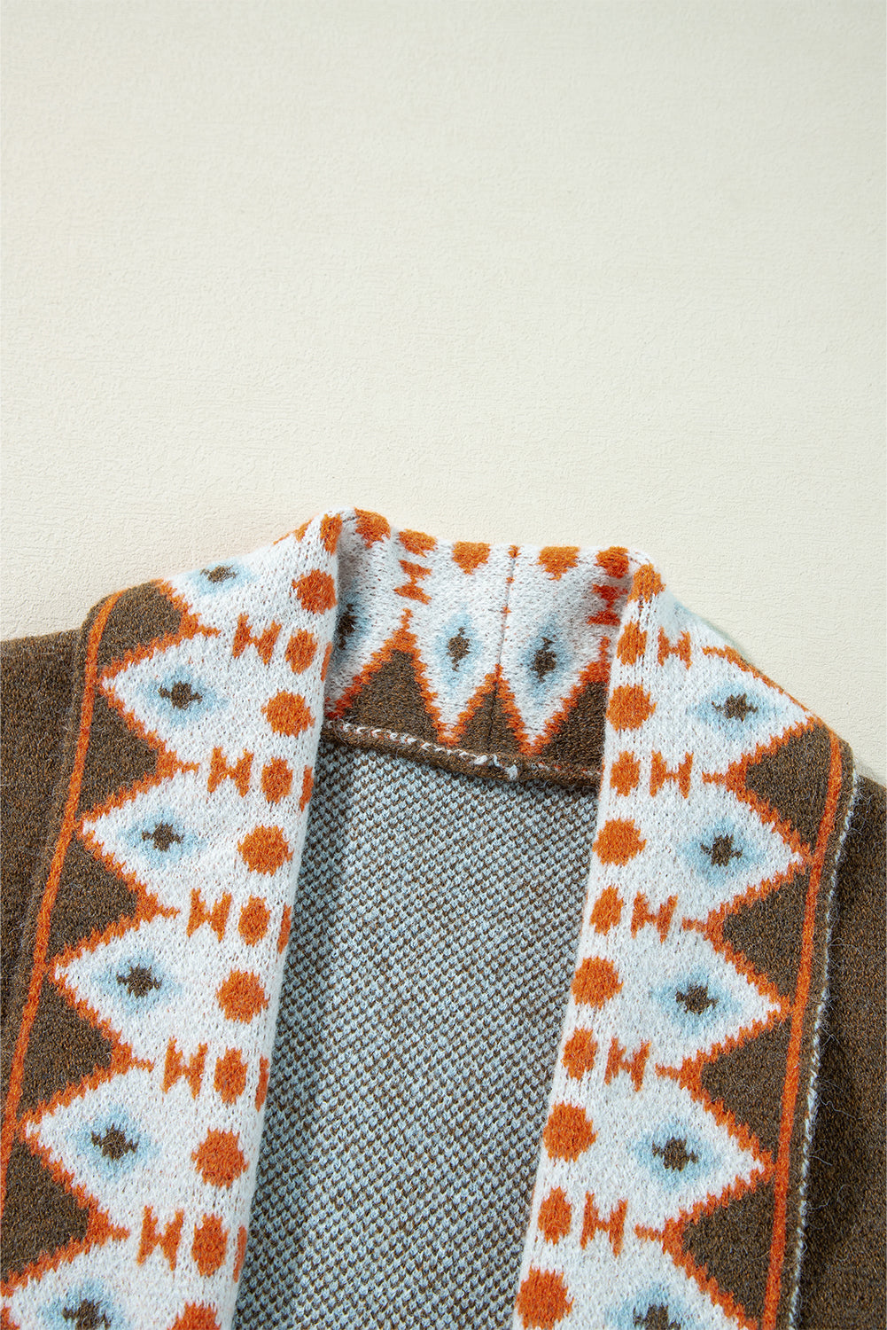 Western Brown Cardigan