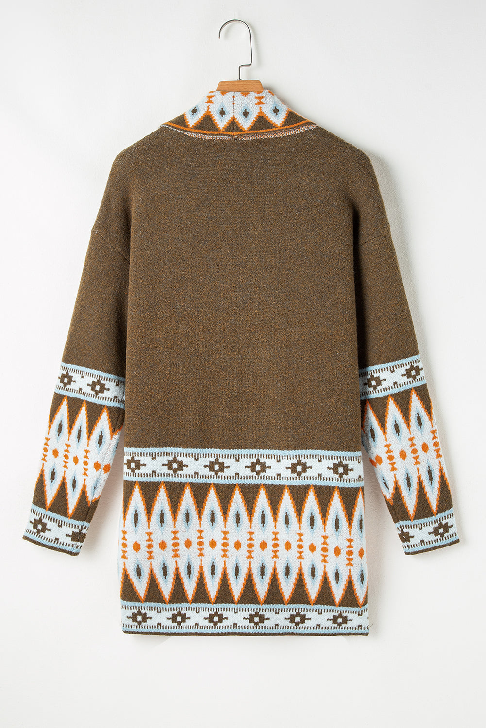 Western Brown Cardigan