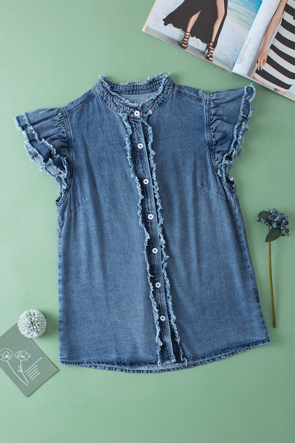 Sara's Denim Shirt