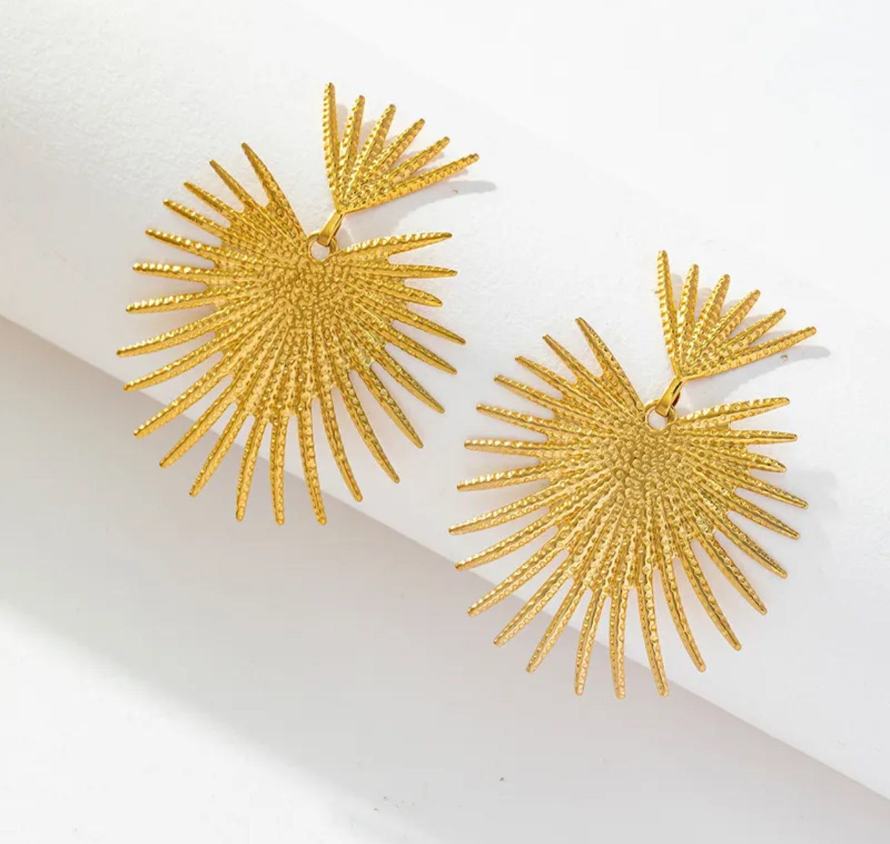 Gold Leaf Earrings