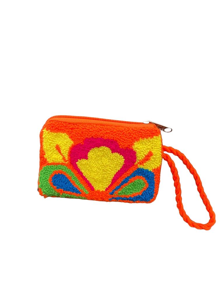 Flower Print Coin Pouch!